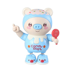 Baby Electric Dancing Pig Toy Lights, Music, and Swinging Action