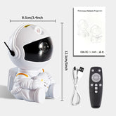 Star Projector Galaxy Night Light Astronaut Space Projector Starry Nebula Ceiling LED Lamp