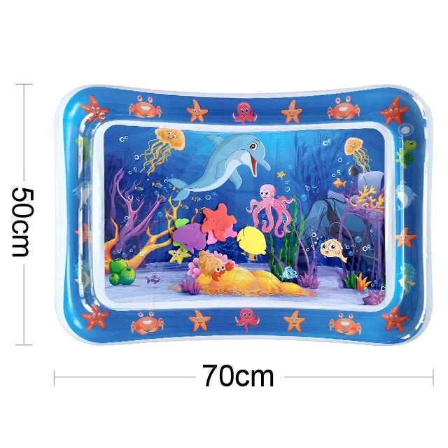 Baby Inflatable Water Play Mat for Tummy Time