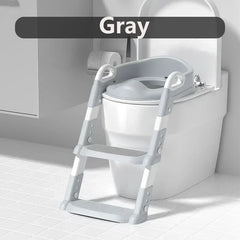 Baby Toilet Folding Rack Step Stool Stair Style Children's Toilet Boy and GirlChild Step Seat Ring Baby Potty Toilet